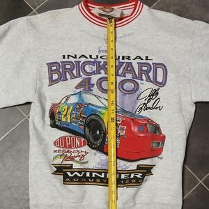 Inaugural Brickyard 400 Men's Graphic Hoodie - Light Gray